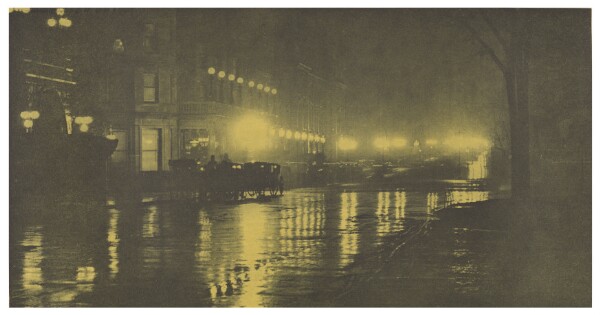 Alfred Stieglitz, The Glow of Night - New York
