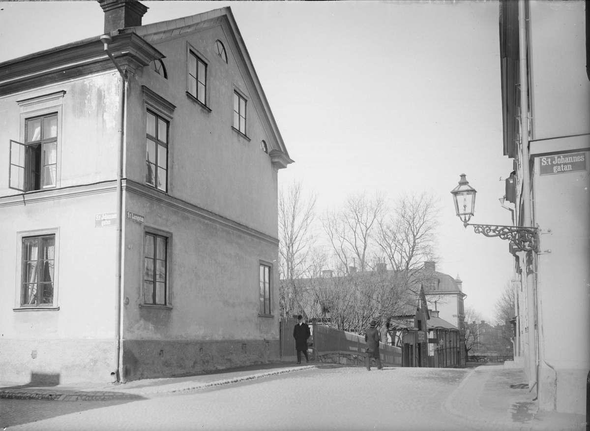 Alfred Dahlgren, St Larsgatan - St JohannesS, Fjärdingen, Uppsala 1901 -1902