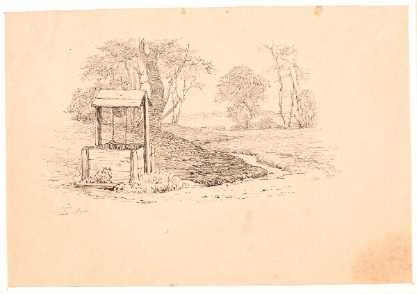 Johan Thomas Lundbye, Kilden. Illustration til Kaalunds "Fabler for Børn". Se kommentar fra arkkatalog.