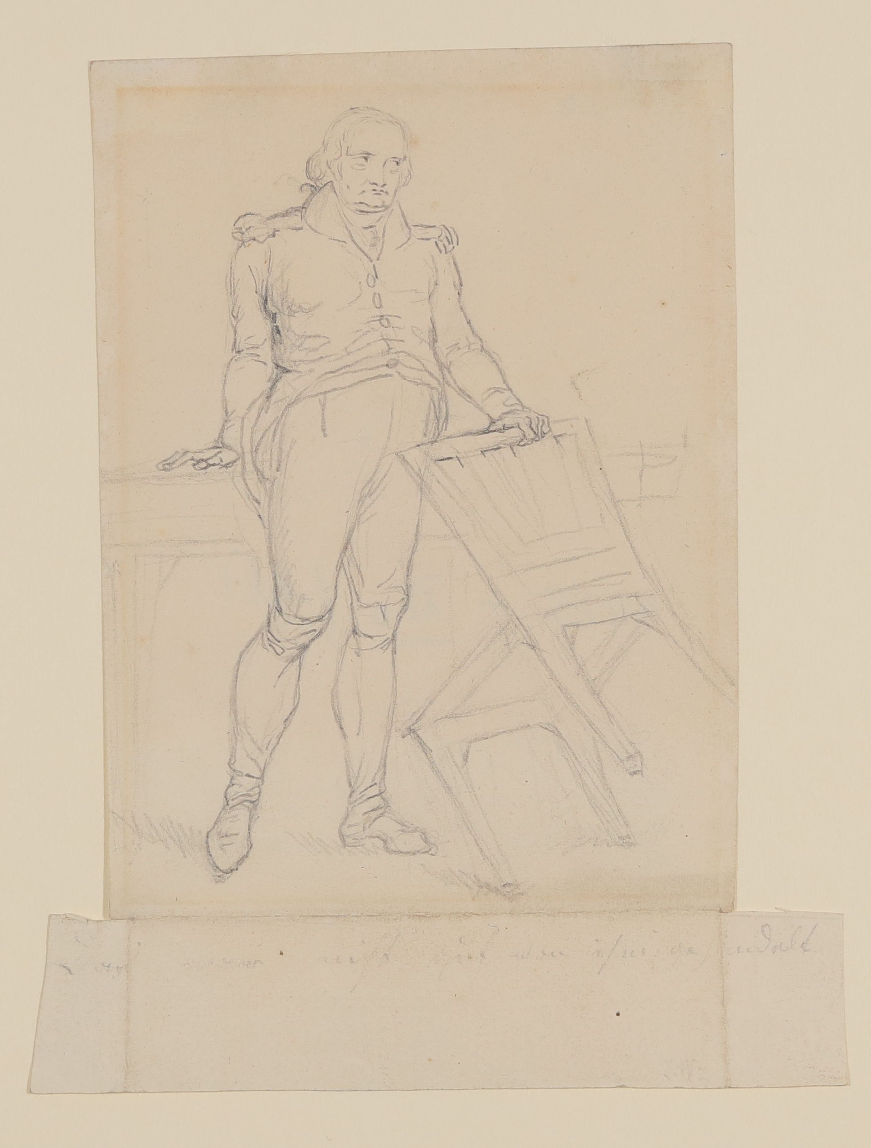 Gebrüder Henschel (Kupferstecher), August Wilhelm Iffland als Hauptmann Wildenhain in "das Kind der Liebe" von Kotzebue