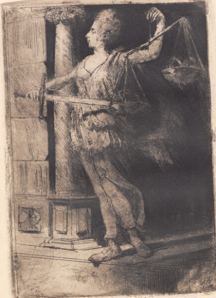 Hans Nikolaj Hansen, "Justitia"