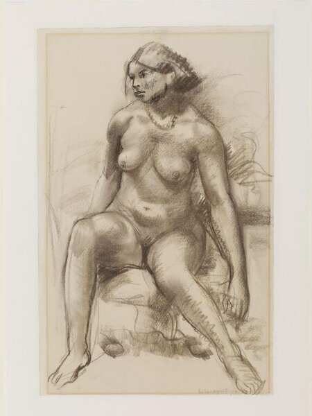 Barbara Hepworth, Seated female nude