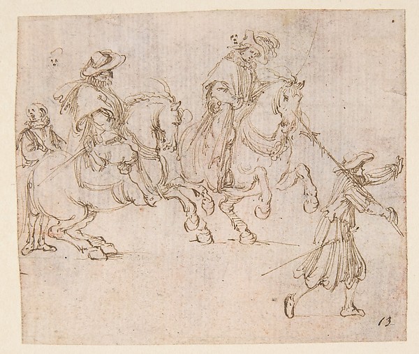 Stefano della Bella, Horsemen and Soldiers