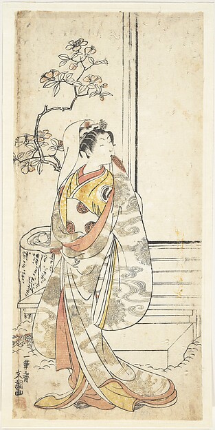 Ippitsusai Bunchō, The Actor Sawamura Sojuro I, 1689–1756 in an Unidentified Female Role