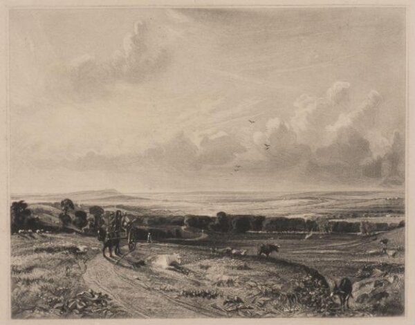 Constable, John RA, Hampstead Heath, Harrow in the distance