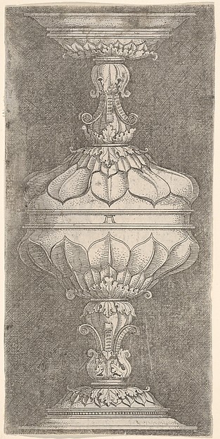 Albrecht Altdorfer, Double Goblet with Flat Leaves
