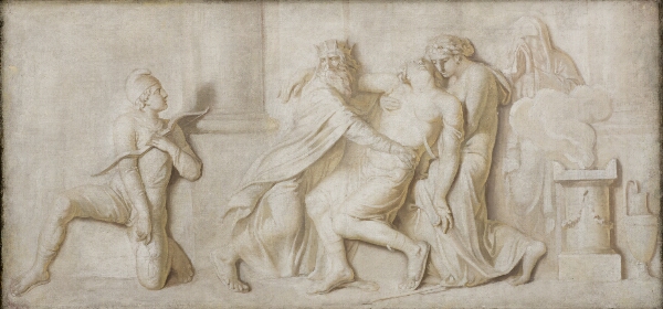 Nicolai Abildgaard, Achilleus' død for Paris' pileskud