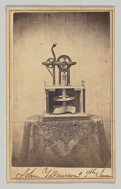 Unknown, [Paint Churn on Table]