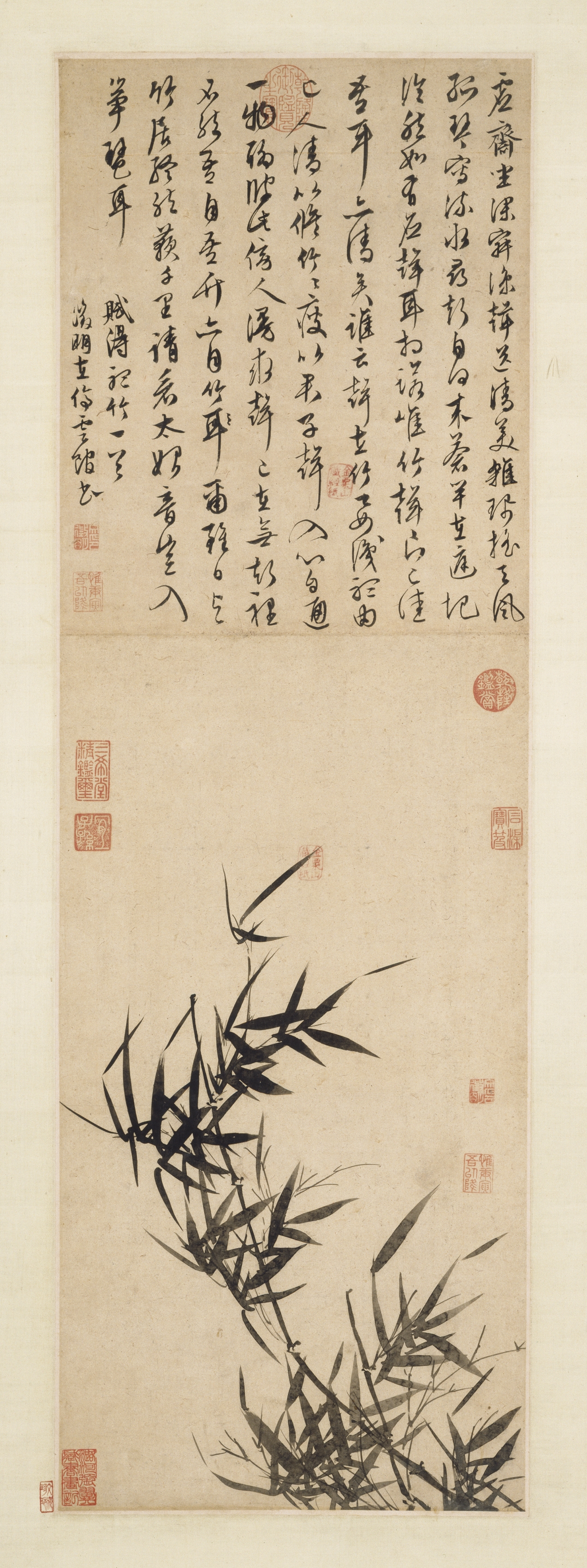 Wen Zhengming, Listening to the Bamboo