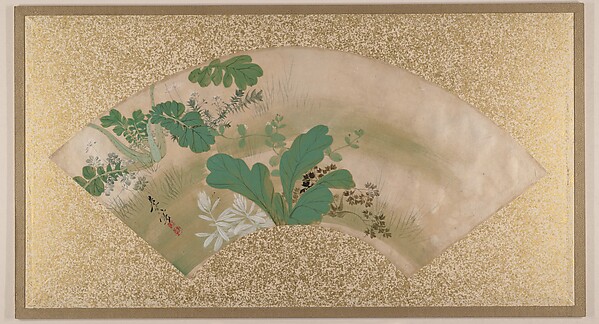 Shibata Zeshin, Various Plants and Grass