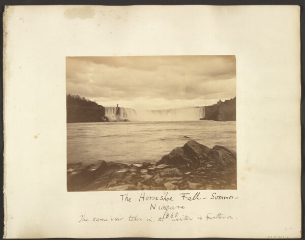 George Barker, Horseshoe Falls - Summer - Niagara