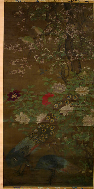 Unidentified artist, Birds and Flowers
