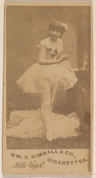 William S. Kimball & Company, Mlle Vigot, from the Actresses series (N203) issued by Wm. S. Kimball & Co.