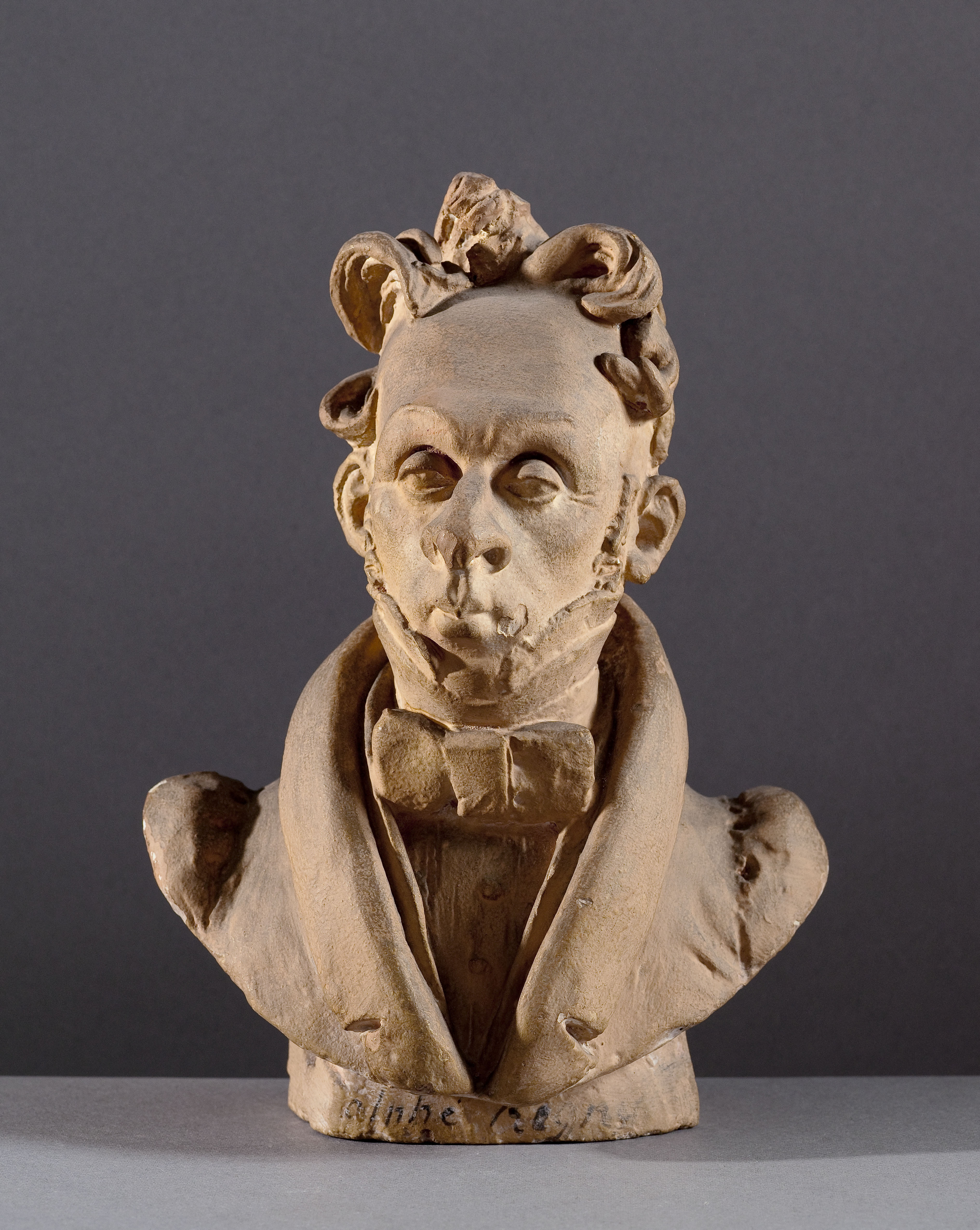 Jean Pierre Dantan, Portrait-charge d'Alphée Régny (1799-1881), peintre