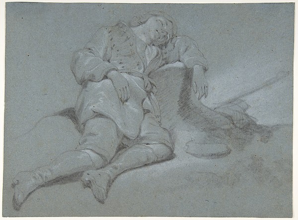 Gerbrand van den Eeckhout, A Sleeping Shepherd Boy