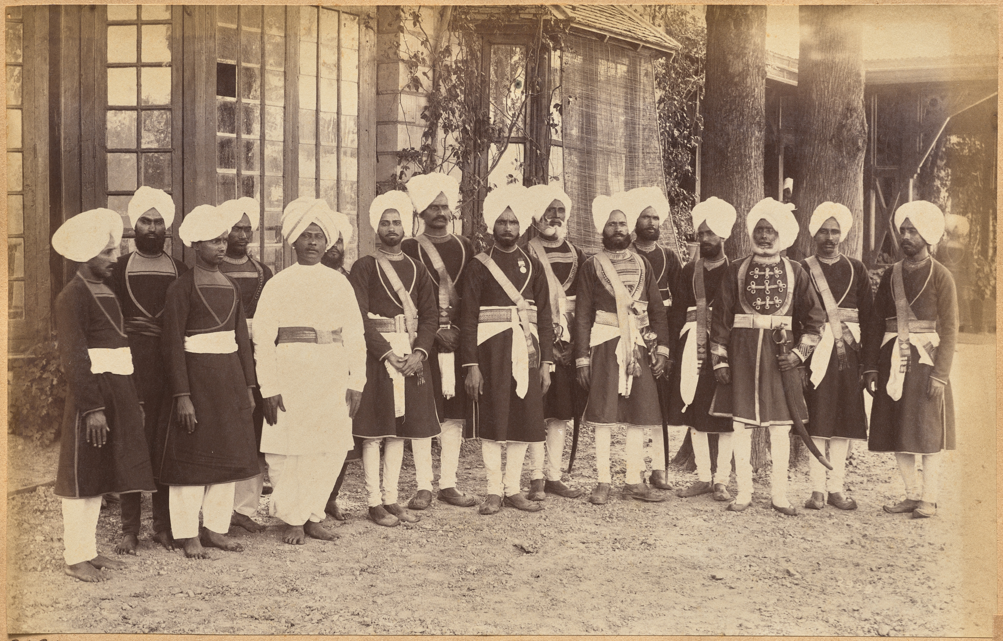 Raja Deen Dayal, Servants of His Honor the Gov. of Punjab