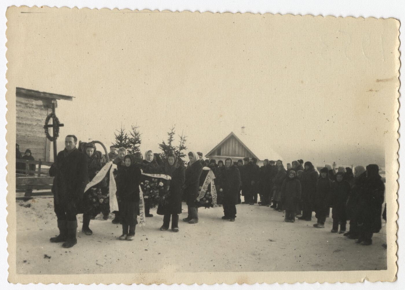 Nežinomas autorius, Laidotuvių procesija