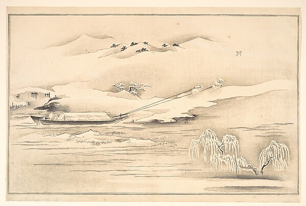 Kitagawa Utamaro, Book of Ehon Ginsekai (The World in Silver)