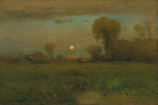 George Inness, Harvest Moon