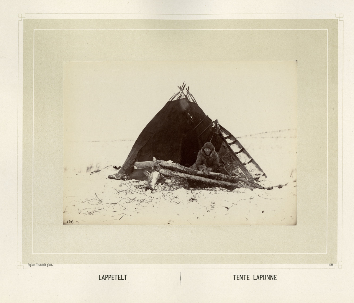 Sophus Tromholt, Billeder fra Lappernes Land/Tableaux du Pays des Lapons
