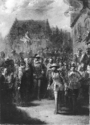 Johannes Hinderikus Egenberger, Anno 1572. Willem van Oranje in Enkhuizen