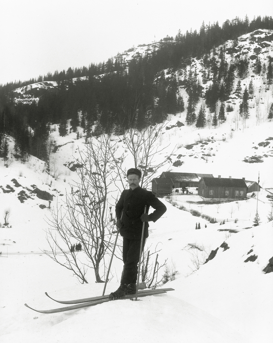Anders Beer Wilse, Prot: Odd Skiklubs Skirend - Olav Bjåland 1ste premie 2/2 1908