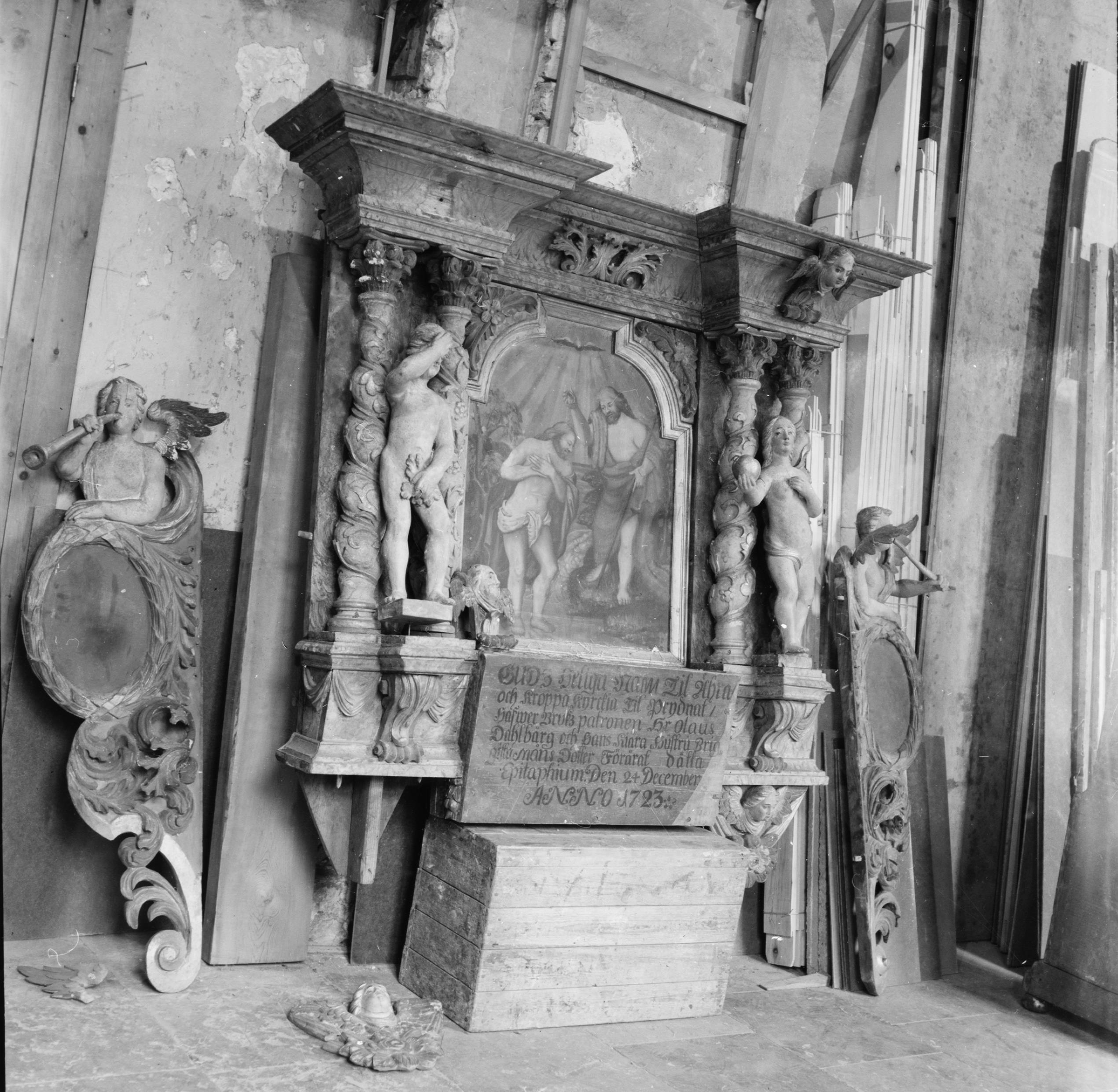 Åke Nisbeth, Karlskoga kyrka