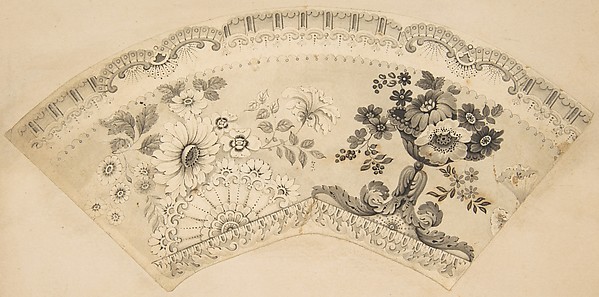 Anonymous, French, 19th century, Lace Design
