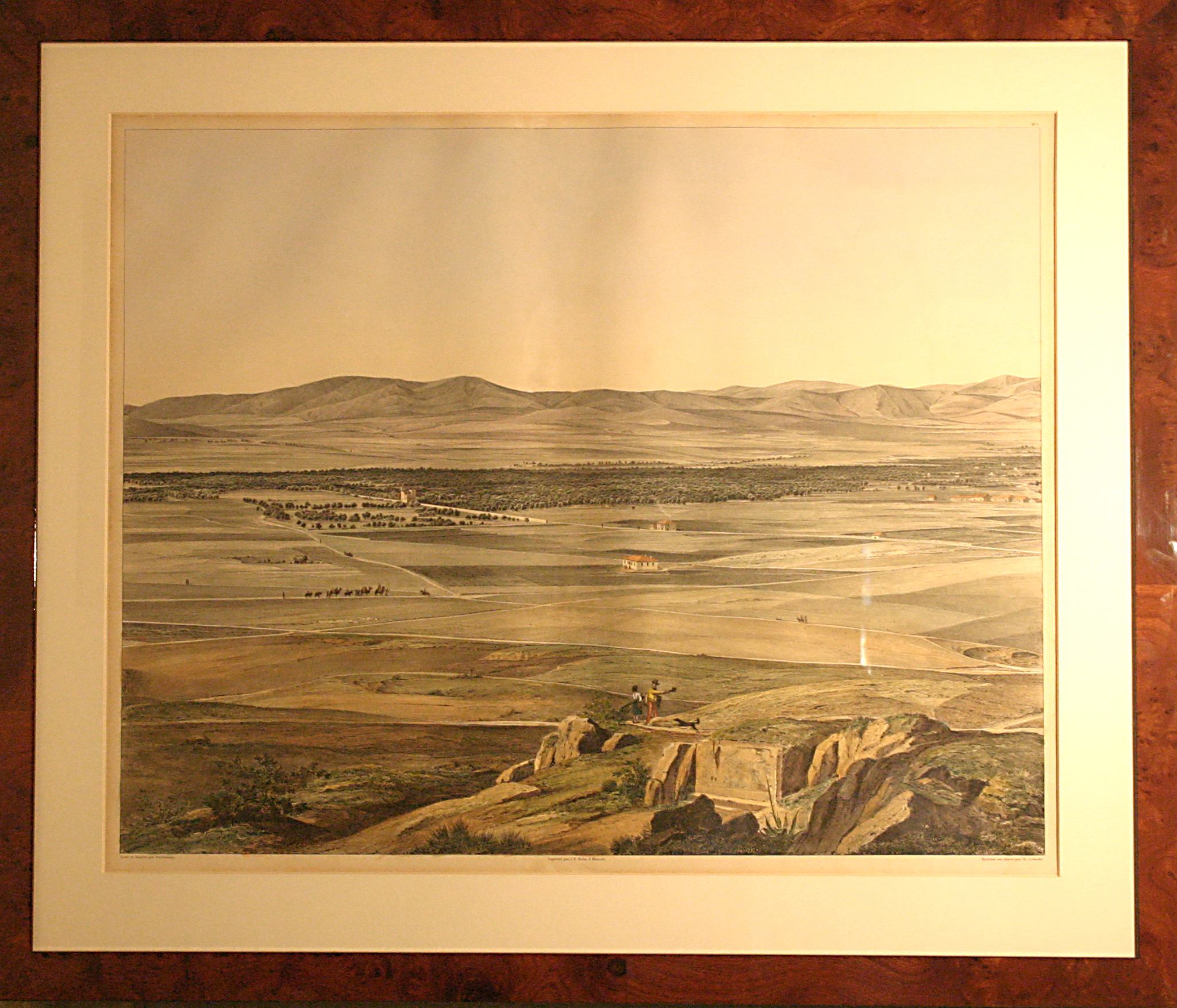Stademann August Ferdinand, Πανόραμα: Αιγάλεω (Panoramablatt Nro. 7: Aegaleos)