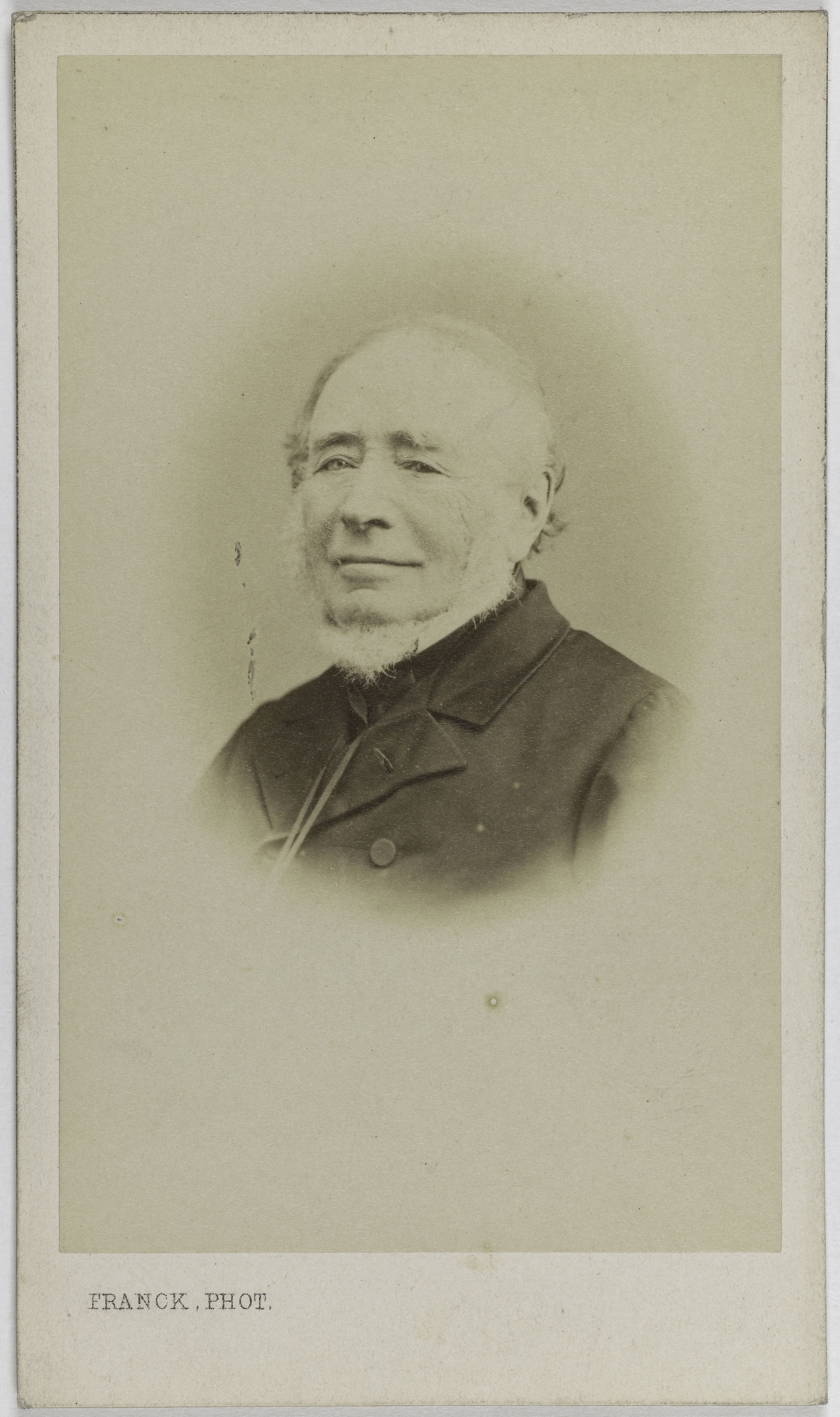 Franck, Portrait de Louis-Antoine-Eléonore Ponchard (1787-1866), (chanteur lyrique)