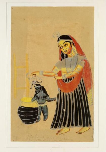 Unknown, Krishna and Jasoda