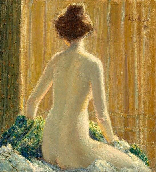 Childe Hassam, Nude Seated
