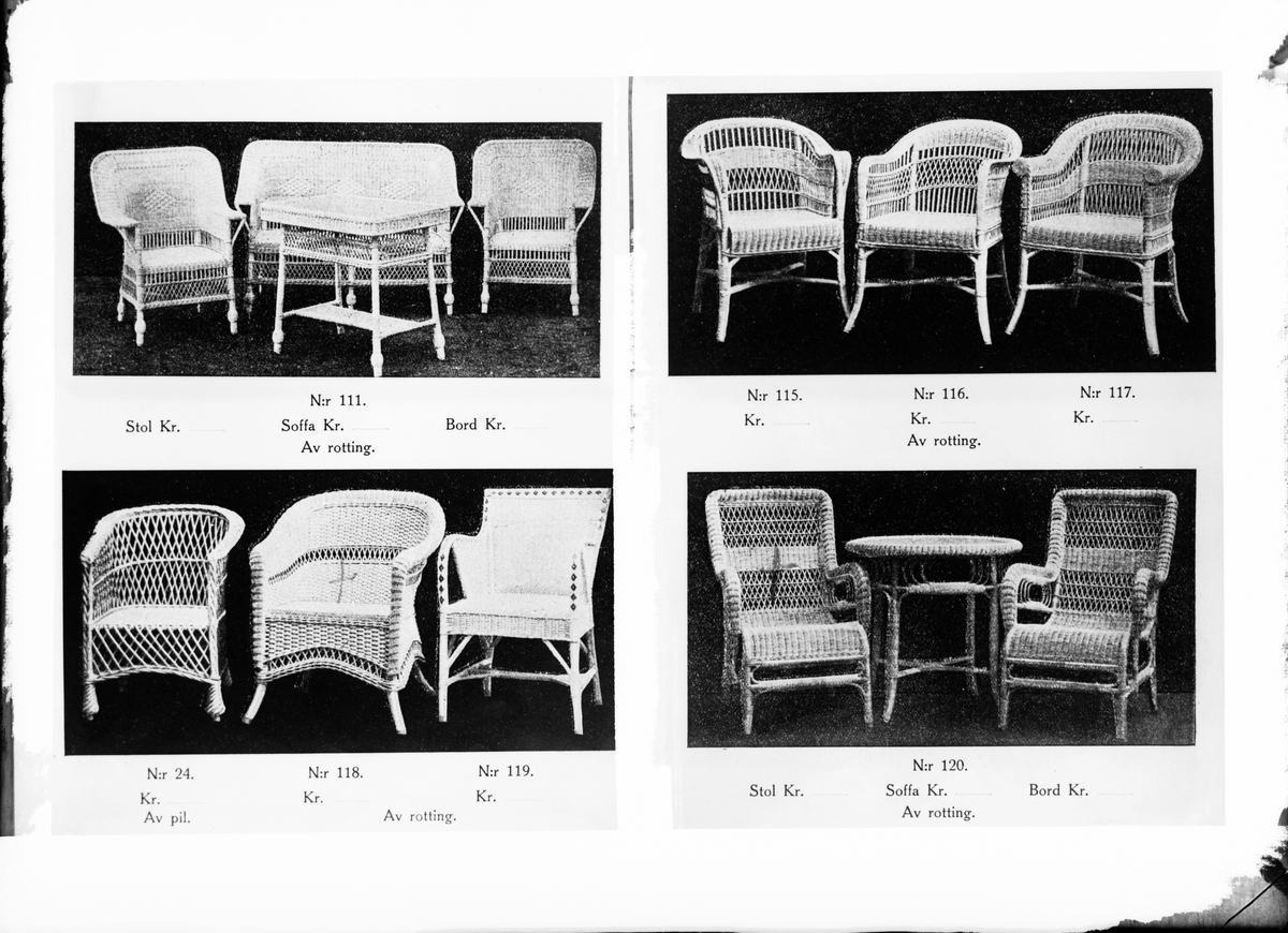Skötsner-Edhlund, Reprophotography - furniture catalog, Uppland