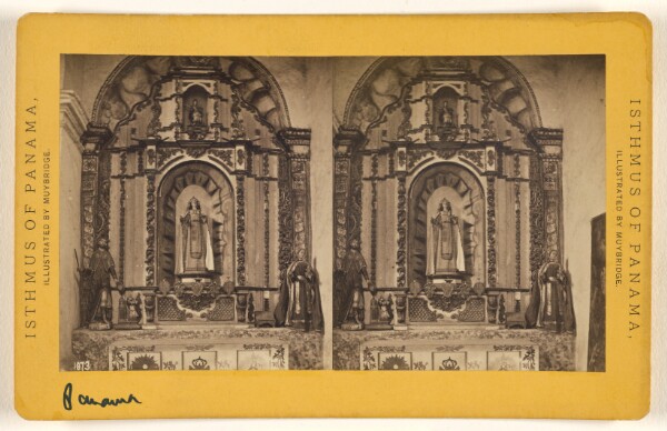 Eadweard J. Muybridge, Panama. Church of Santa Ana.
