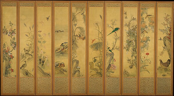 Unidentified artist, Birds and Flowers