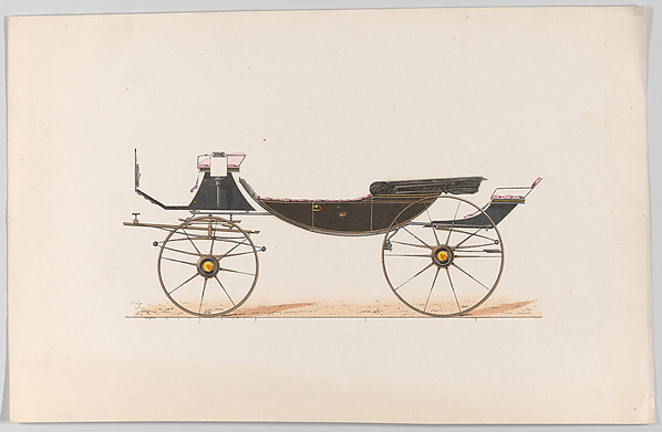 Brewster & Co., Design for Vis-à-vis "Sociable" (unnumbered)
