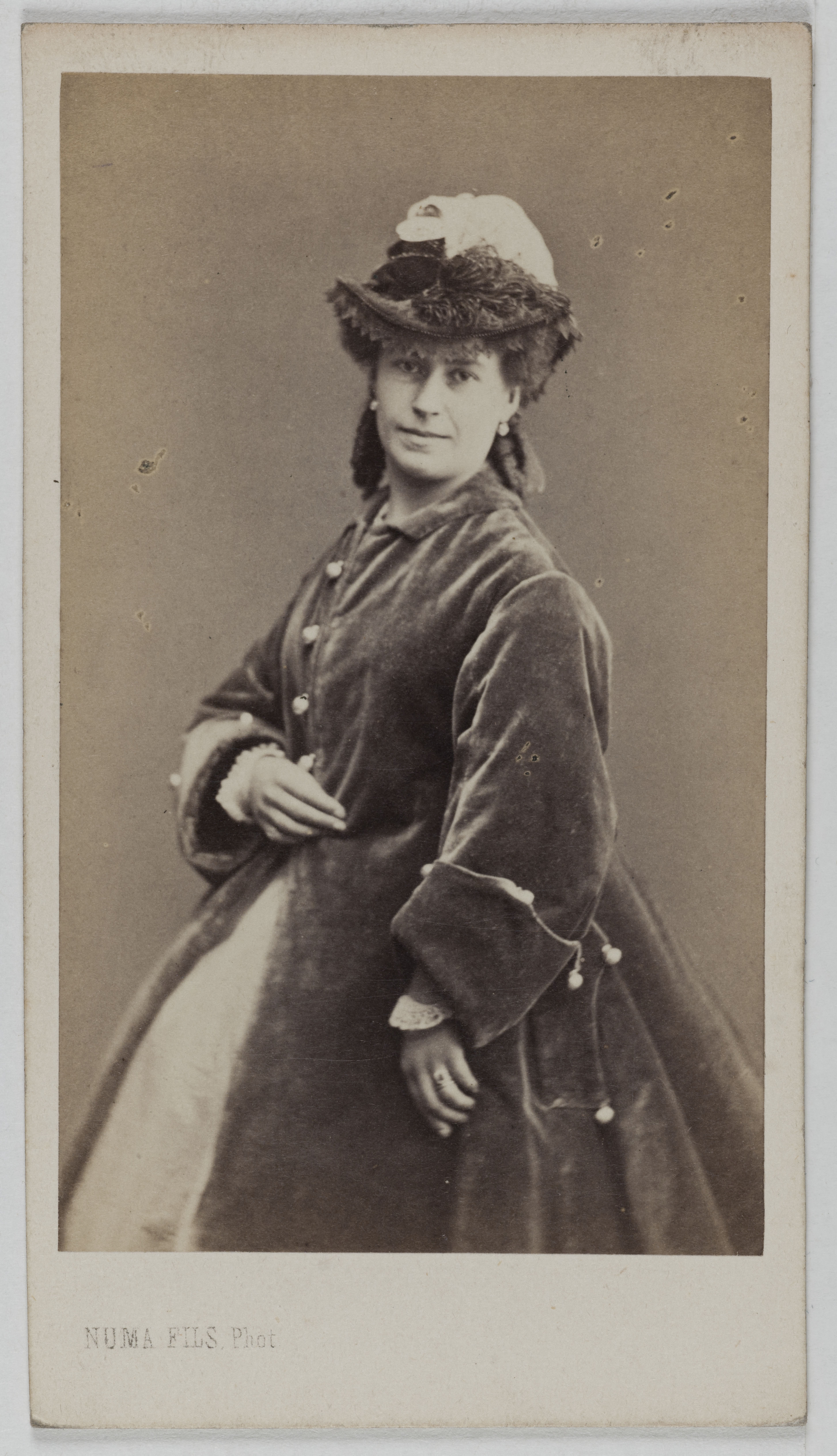 Numa Fils, Portrait de Mme Letourneur, (danseuse)