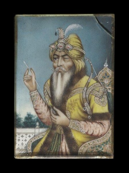 Unknown, One of two portraits of Maharaja Ranjit Singh (1780-1839).