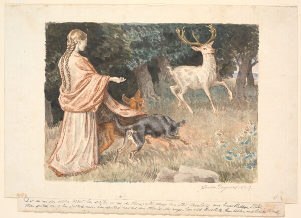 Joakim Skovgaard, Ridder i hjorteham
