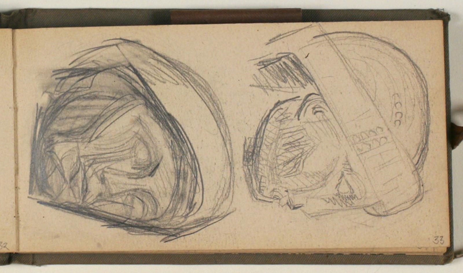 Niels Larsen Stevns, Studier af mesopotamiske hoveder