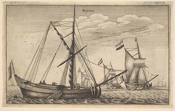 Wenceslaus Hollar, Boÿers (Dutch Cargo Ship)