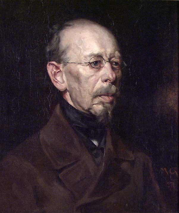 Marcus Grønvold, Portrait of an elderly Man