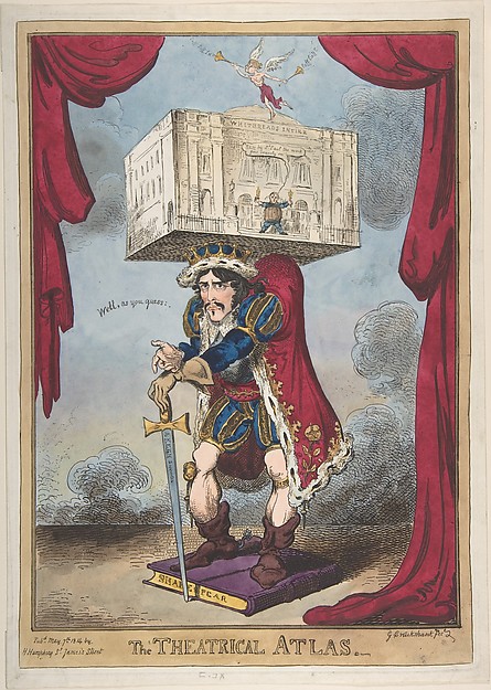 George Cruikshank, The Theatrical Atlas