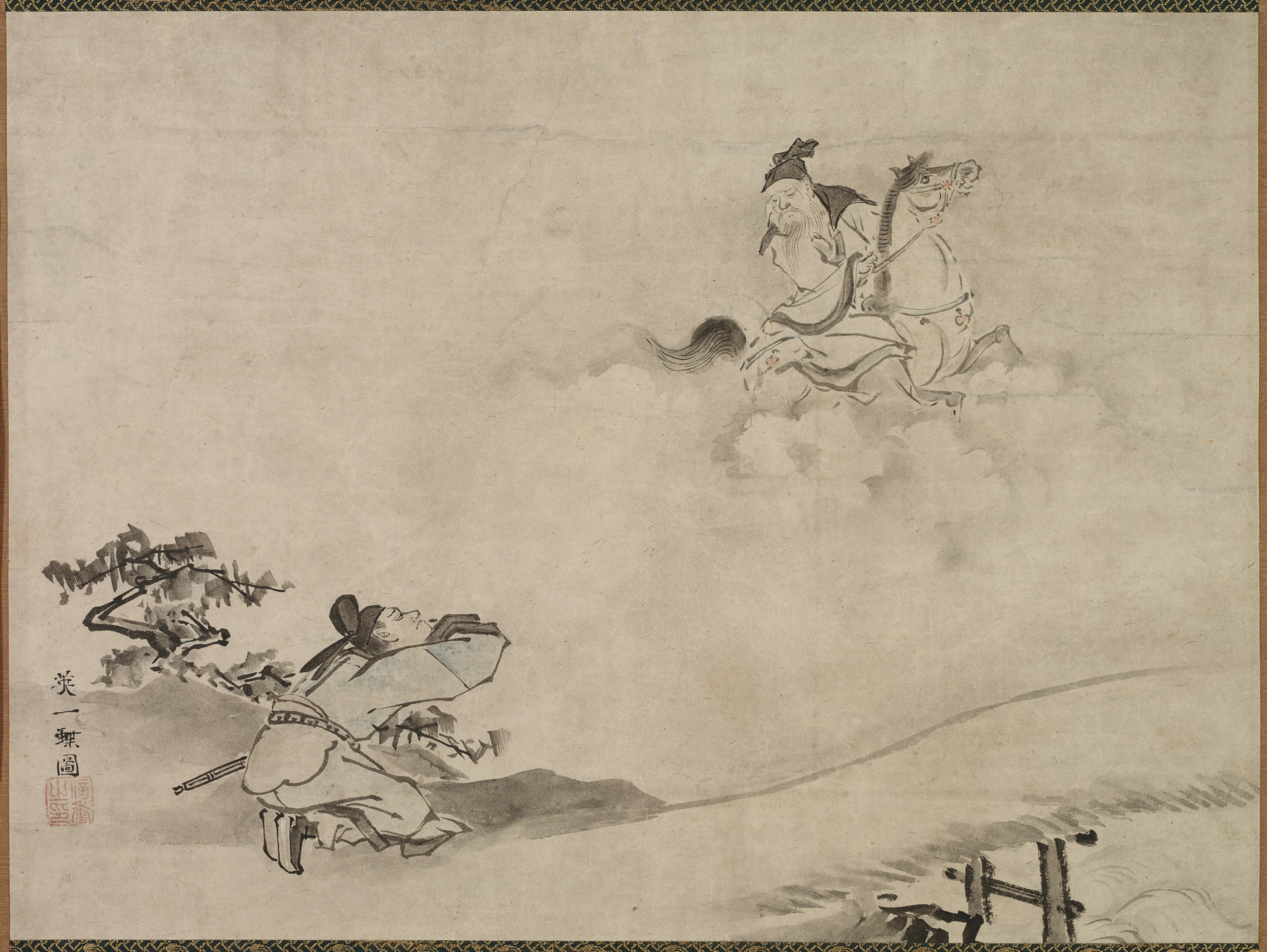 Hanabusa Itchō, Daoist Immortal