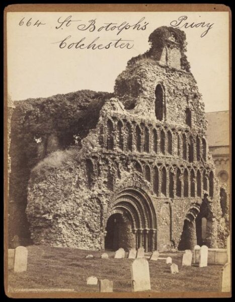 Francis Frith, St. Botolph's Priory Colchester