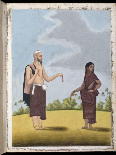 Unknown, A Lubbee pedlar and his wife