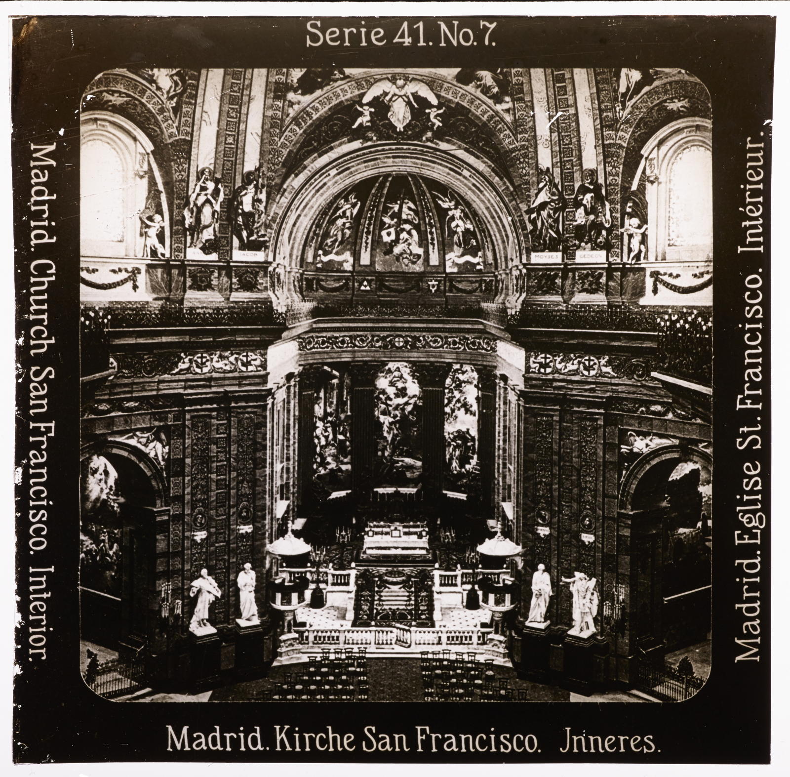 Desconegut, Madrid. Kirche San Francisco. Jnneres Projection für Alle