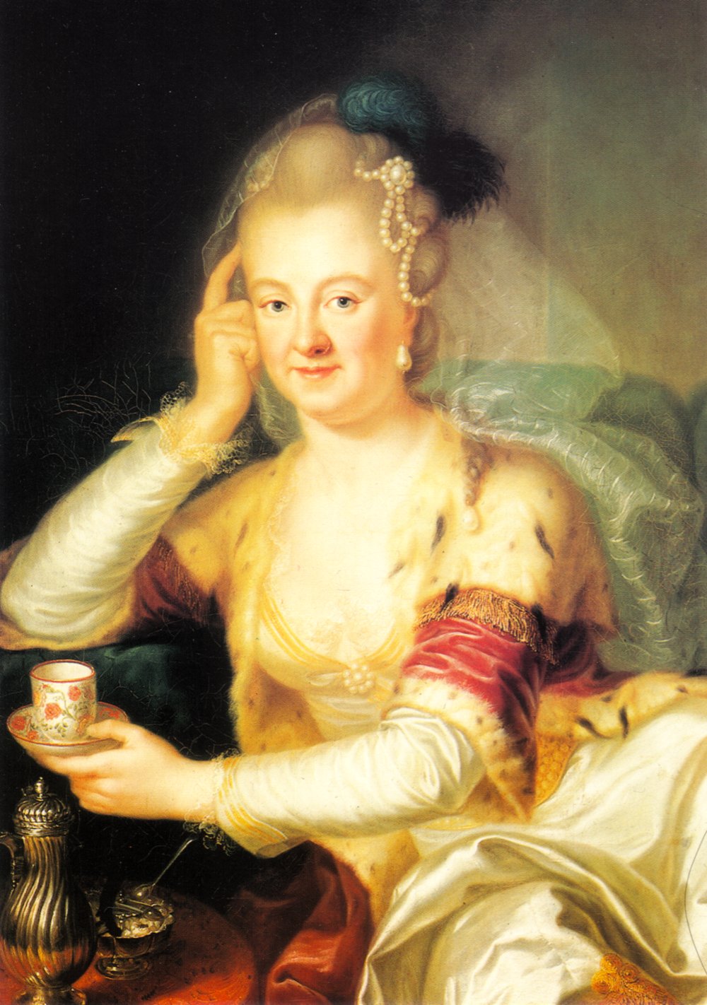 Heinrich Carl Brandt, Elisabeth Augusta of Sulzbach