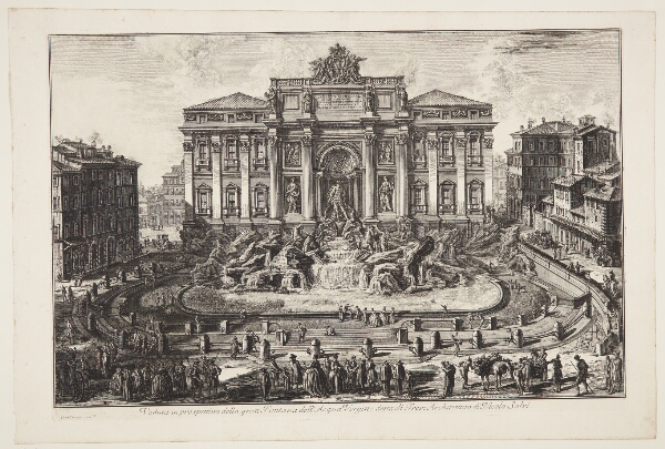 Giovanni Battista Piranesi, Trevifontænen