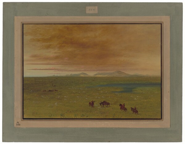 George Catlin, Grand Lavoir, Pampa del Sacramento